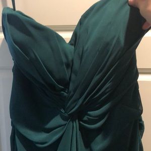 Morilee dress- green -fits size 10-12